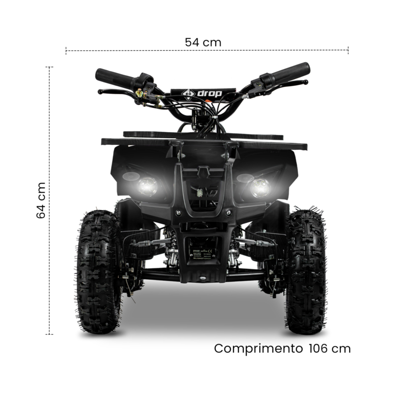 Quadriciclo Utility 1000w Laranja 3 Web