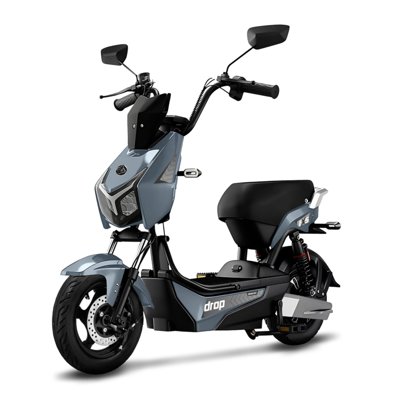 Scooter Elétrica DROP EXS 800w Lítio 60v - Semi-novo CINZA