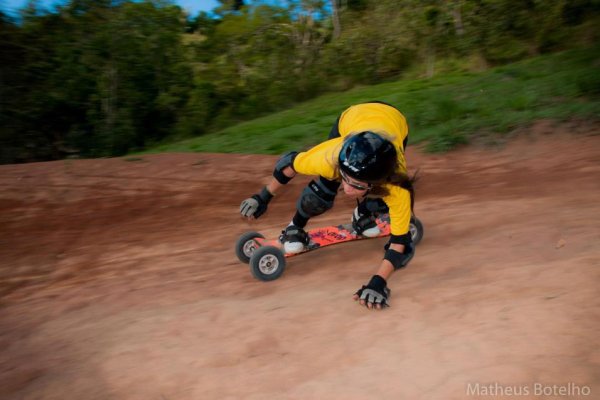 Campeã do Circuito Brasileiro de MountainBoard