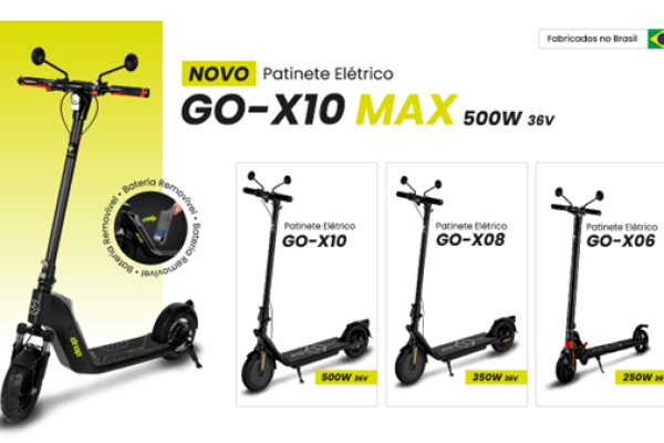 linha de patinete elétrico DROP