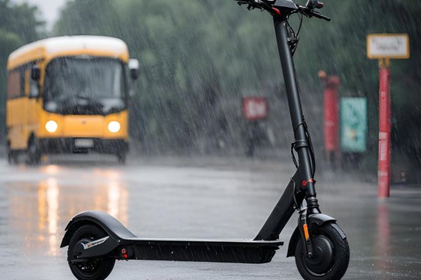 patinete elétrico na chuva